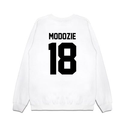 Georgia - NCAA Football : Elo Modozie - Vintage Helmet Premium Crewneck Sweatshirt-1