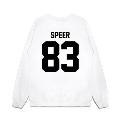 Georgia - NCAA Football : Cole Speer - Vintage Helmet Premium Crewneck Sweatshirt-1