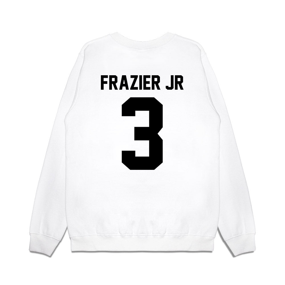 Georgia - NCAA Football : Nate Frazier Jr - Vintage Helmet Premium Crewneck Sweatshirt-1