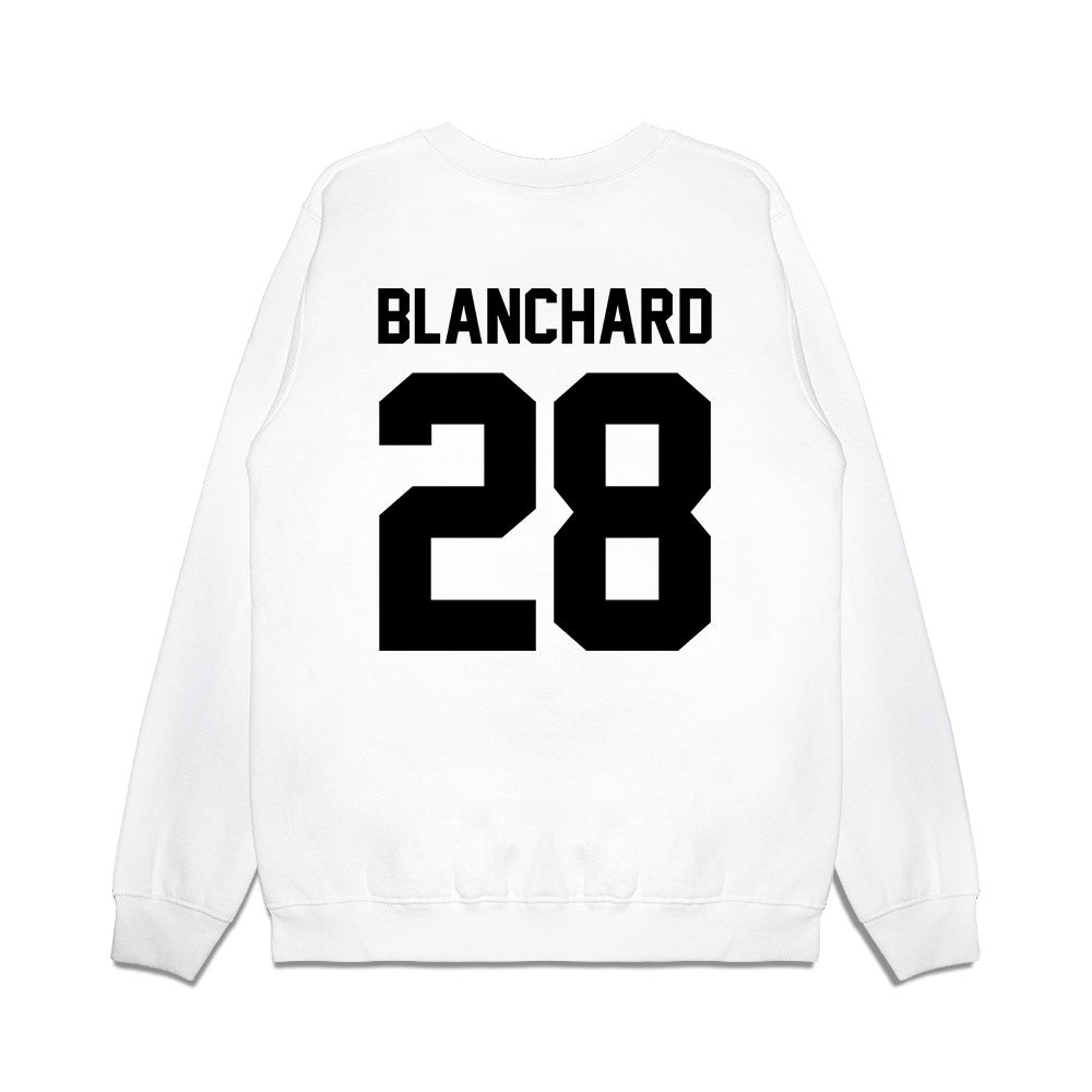 Georgia - NCAA Football : Walter Blanchard - Vintage Helmet Premium Crewneck Sweatshirt-1