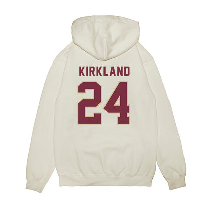 FSU - NCAA Football : KJ Kirkland - Vintage Helmet Premium Hooded Sweatshirt-1