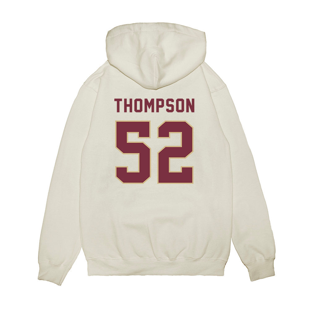 FSU - NCAA Football : Chavez Thompson - Vintage Helmet Premium Hooded Sweatshirt-1
