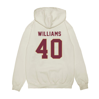 FSU - NCAA Football : Amaree Williams - Vintage Helmet Premium Hooded Sweatshirt-1