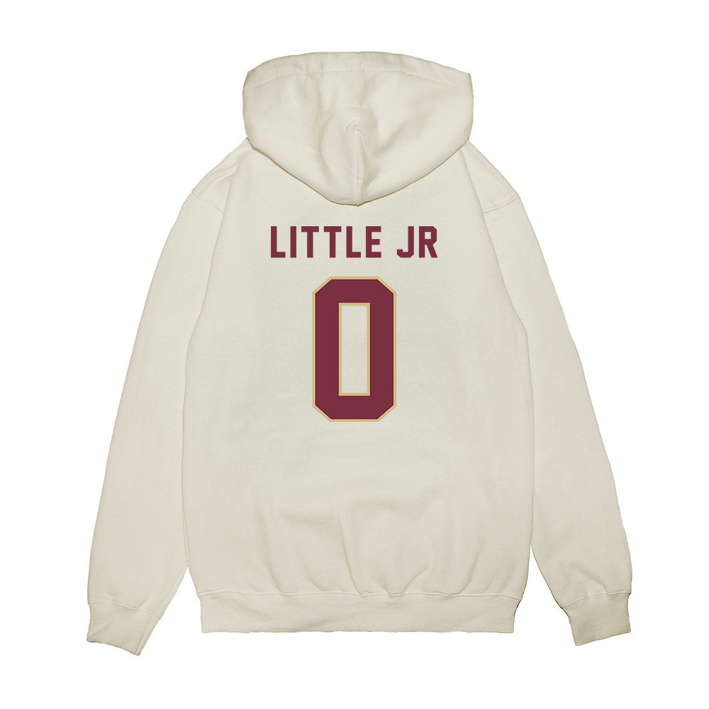 FSU - NCAA Football : Earl Little Jr - Vintage Helmet Premium Hooded Sweatshirt-1
