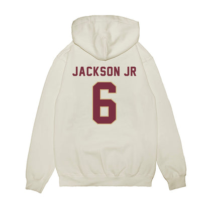 FSU - NCAA Football : Darrell Jackson Jr - Vintage Helmet Premium Hooded Sweatshirt-1