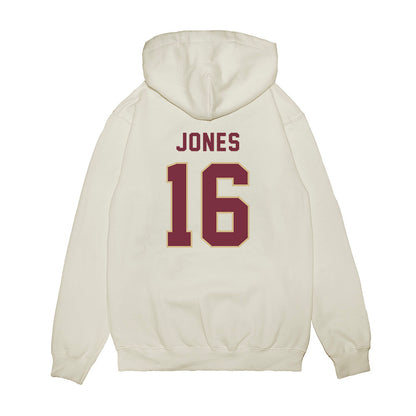 FSU - NCAA Football : Quindarrius Jones - Vintage Helmet Premium Hooded Sweatshirt-1