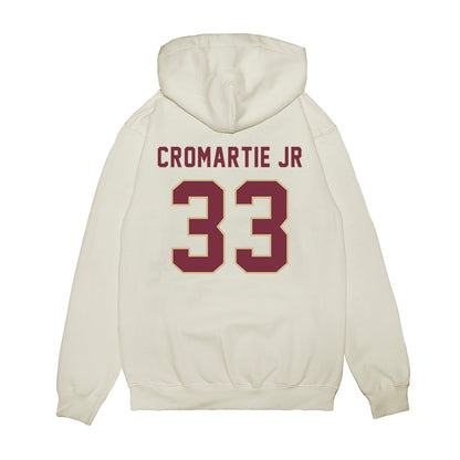 FSU - NCAA Football : Antonio Cromartie Jr - Vintage Helmet Premium Hooded Sweatshirt-1