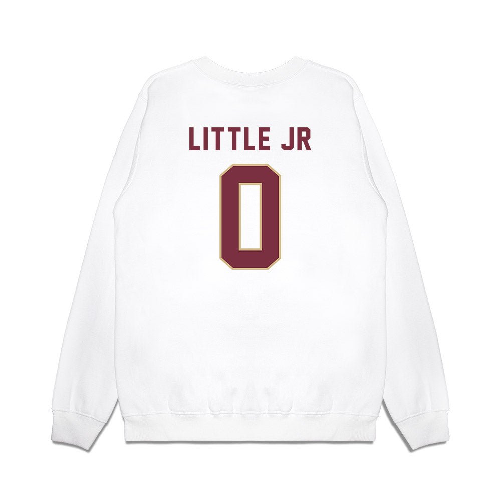 FSU - NCAA Football : Earl Little Jr - Vintage Helmet Premium Crewneck Sweatshirt-1