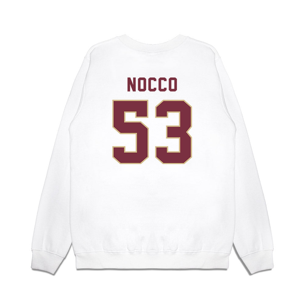 FSU - NCAA Football : Alexander Nocco - Vintage Helmet Premium Crewneck Sweatshirt-1