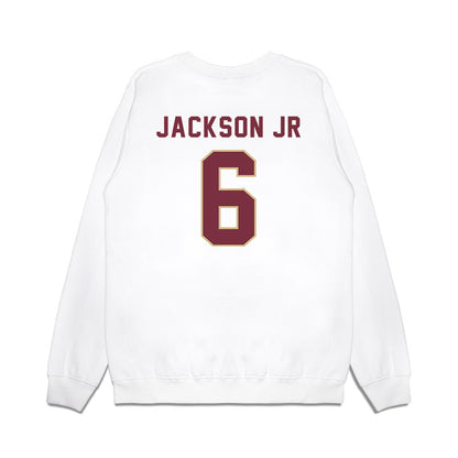 FSU - NCAA Football : Darrell Jackson Jr - Vintage Helmet Premium Crewneck Sweatshirt-1