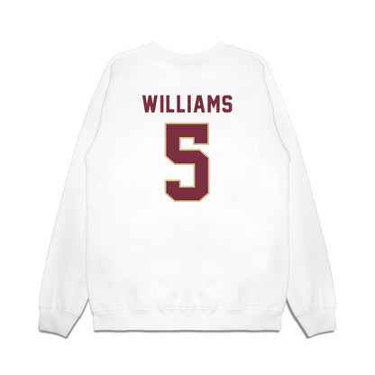 FSU - NCAA Football : Roydell Williams - Vintage Helmet Premium Crewneck Sweatshirt-1