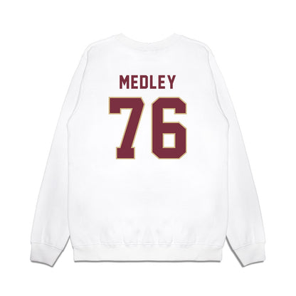 FSU - NCAA Football : Adrian Medley - Vintage Helmet Premium Crewneck Sweatshirt-1