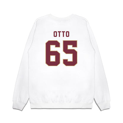 FSU - NCAA Football : Andre Otto - Vintage Helmet Premium Crewneck Sweatshirt-1