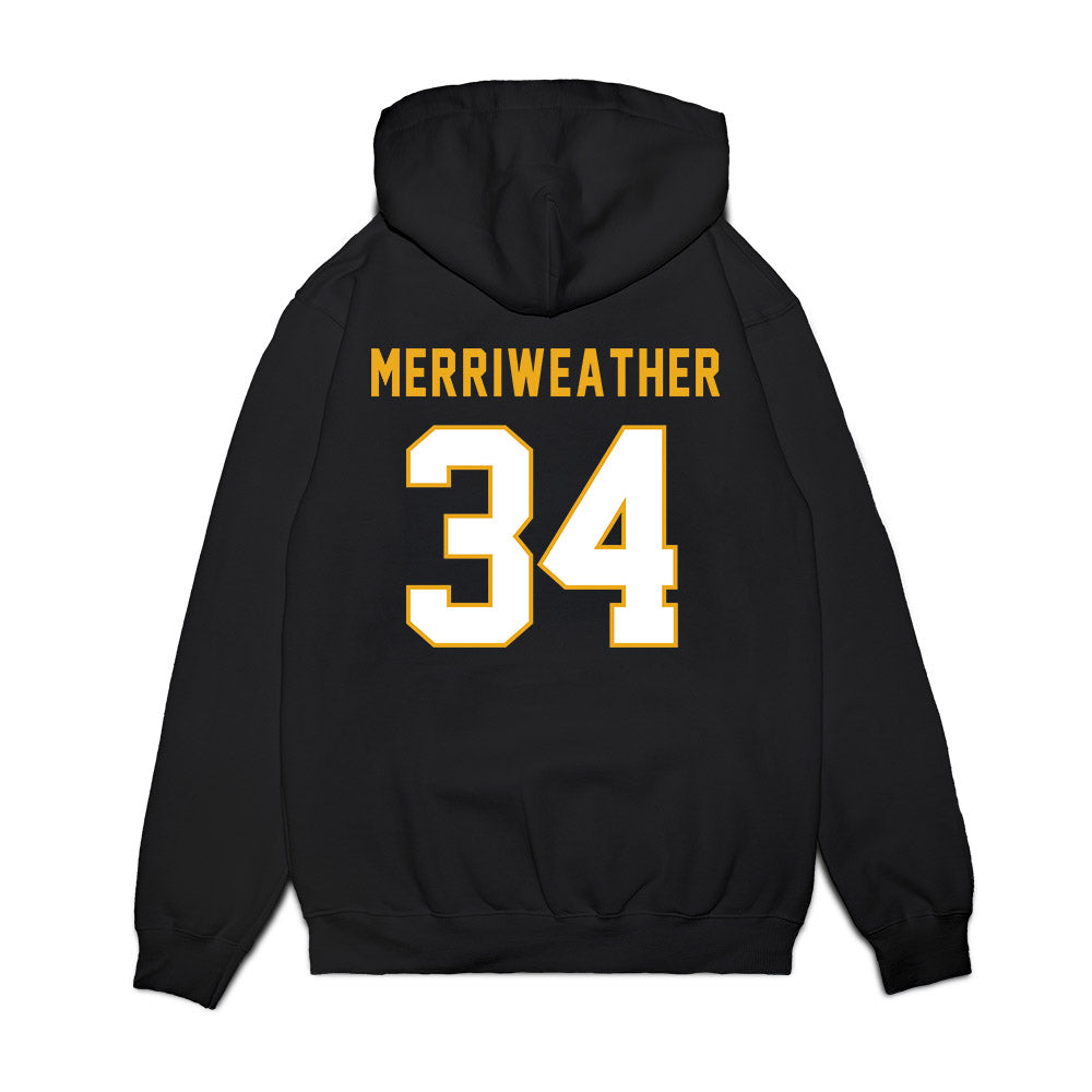 Missouri - NCAA Football : Ricardo Merriweather - Vintage Helmet Premium Hooded Sweatshirt-1