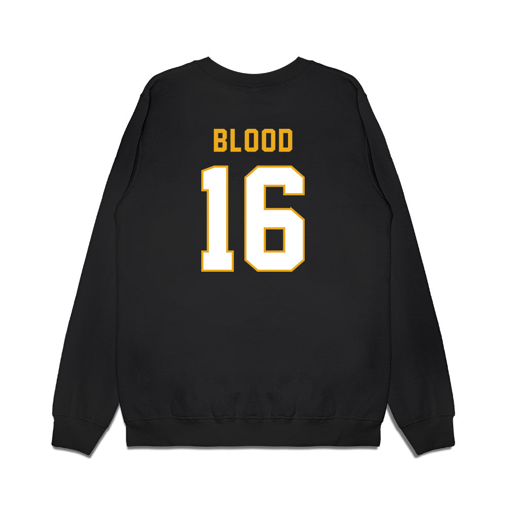 Missouri - NCAA Football : Daniel Blood - Vintage Helmet Premium Crewneck Sweatshirt-1