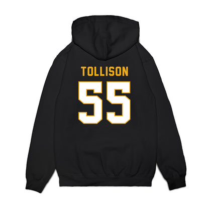 Missouri - NCAA Football : Connor Tollison - Vintage Helmet Premium Hooded Sweatshirt-1