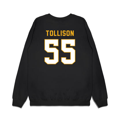 Missouri - NCAA Football : Connor Tollison - Vintage Helmet Premium Crewneck Sweatshirt-1
