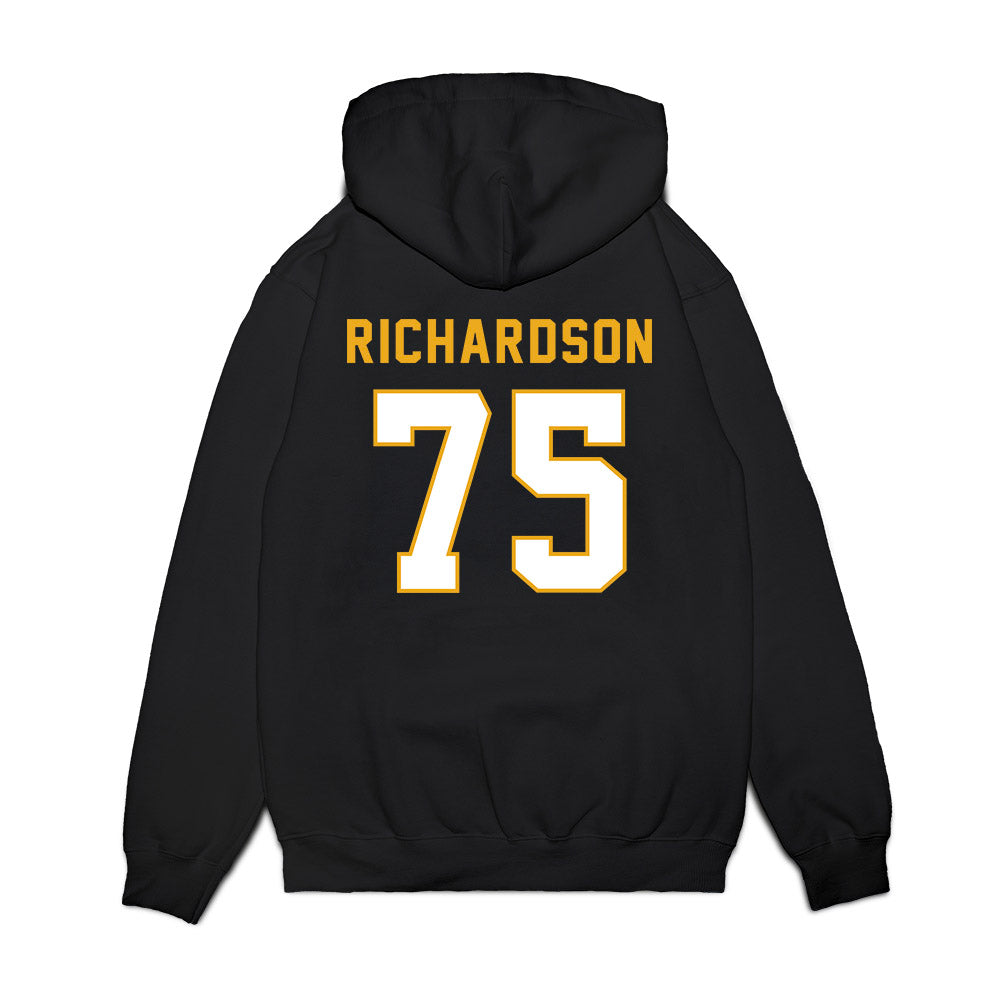 Missouri - NCAA Football : Jayven Richardson - Vintage Helmet Premium Hooded Sweatshirt-1