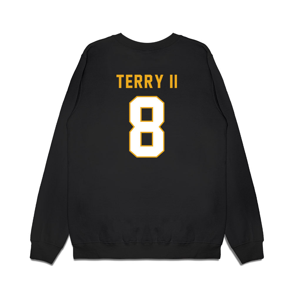 Missouri - NCAA Football : Shaun Terry II - Vintage Helmet Premium Crewneck Sweatshirt-1