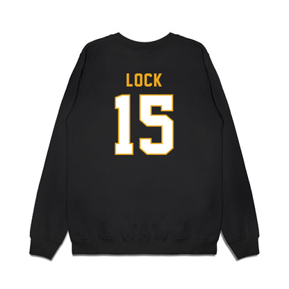 Missouri - NCAA Football : Tommy Lock - Vintage Helmet Premium Crewneck Sweatshirt-1