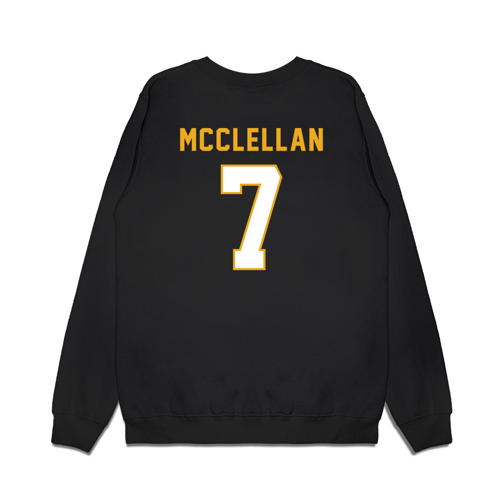 Missouri - NCAA Football : Chris McClellan - Vintage Helmet Premium Crewneck Sweatshirt-1