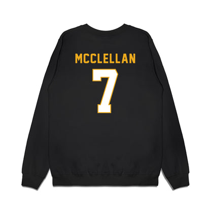 Missouri - NCAA Football : Chris McClellan - Vintage Helmet Premium Crewneck Sweatshirt-1