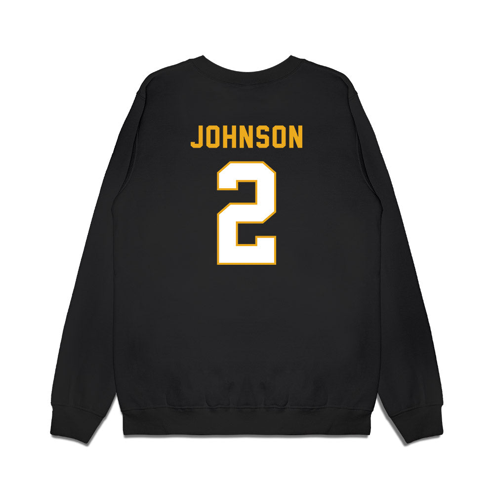 Missouri - NCAA Football : Marquis Johnson - Vintage Helmet Premium Crewneck Sweatshirt-1