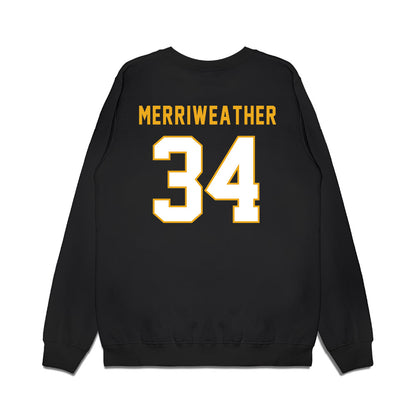 Missouri - NCAA Football : Ricardo Merriweather - Vintage Helmet Premium Crewneck Sweatshirt-1