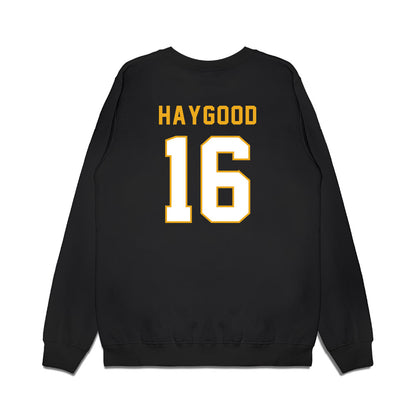 Missouri - NCAA Football : Brendon Haygood - Vintage Helmet Premium Crewneck Sweatshirt-1
