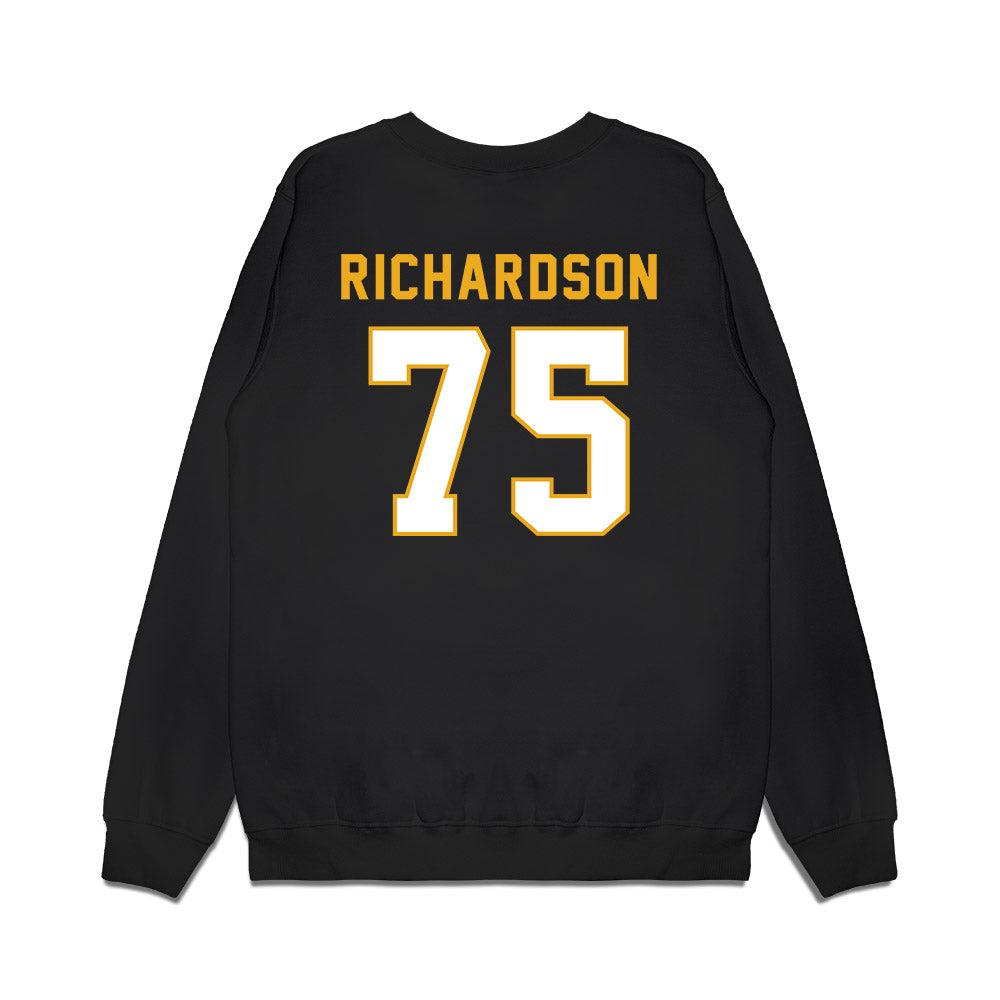 Missouri - NCAA Football : Jayven Richardson - Vintage Helmet Premium Crewneck Sweatshirt-1
