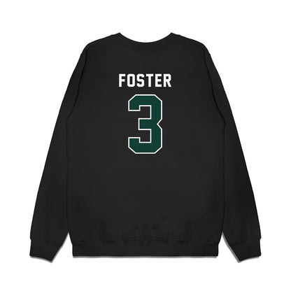 Michigan State - NCAA Football : Montorie Foster - Vintage Helmet Premium Crewneck Sweatshirt-1