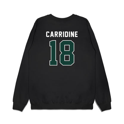 Michigan State - NCAA Football : Atticus Carridine - Vintage Helmet Premium Crewneck Sweatshirt-1