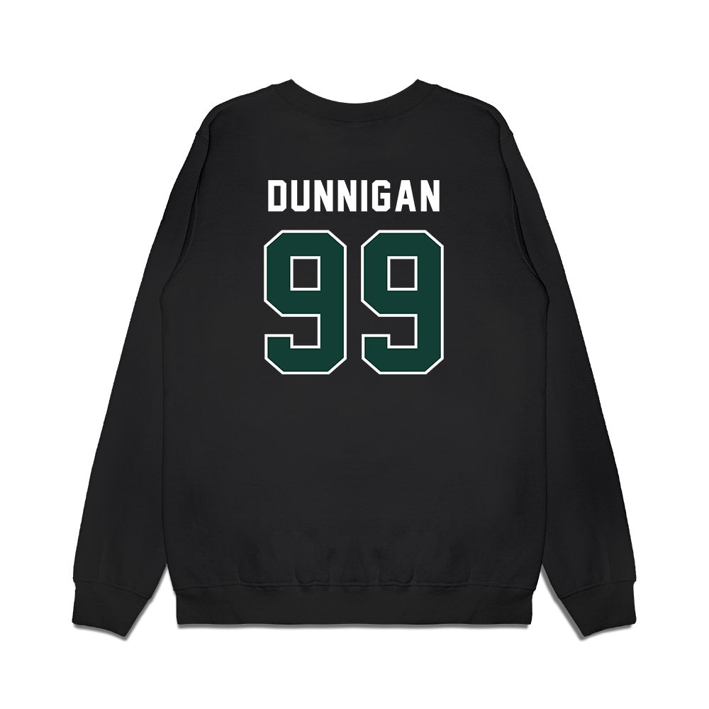 Michigan State - NCAA Football : Quindarius l Dunnigan - Vintage Helmet Premium Crewneck Sweatshirt-1