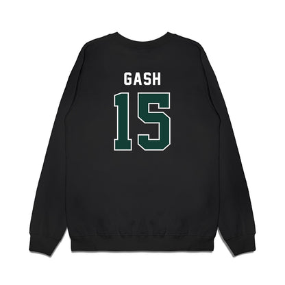 Michigan State - NCAA Football : Caleb Gash - Vintage Helmet Premium Crewneck Sweatshirt-1