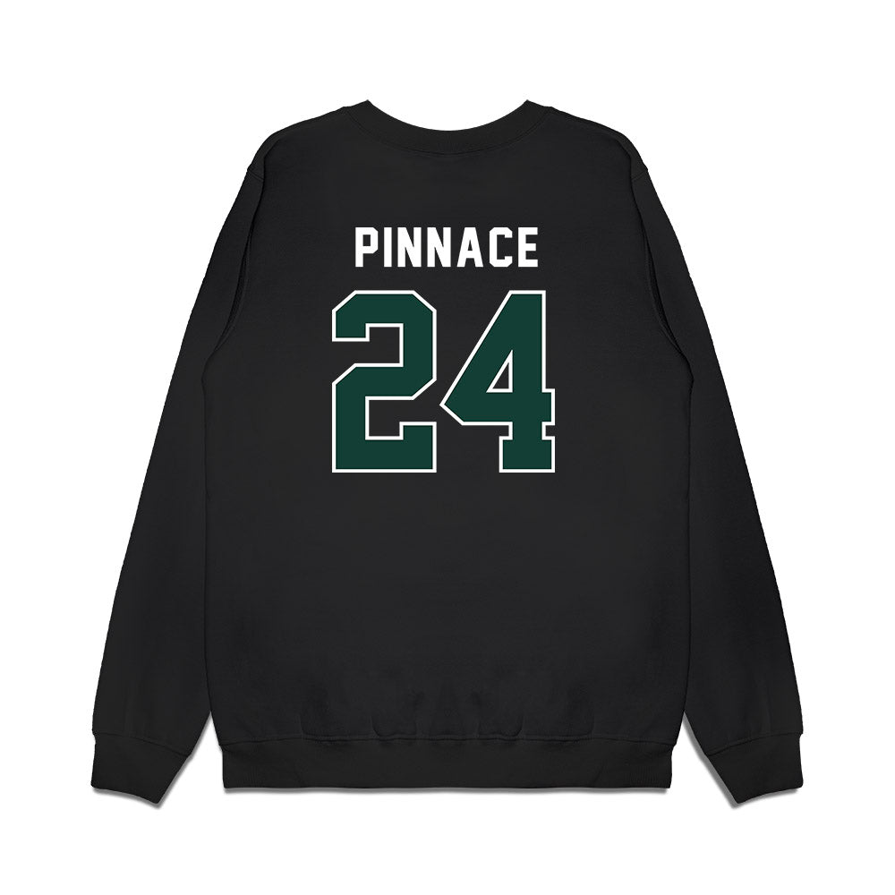Michigan State - NCAA Football : Anthony Pinnace - Vintage Helmet Premium Crewneck Sweatshirt-1