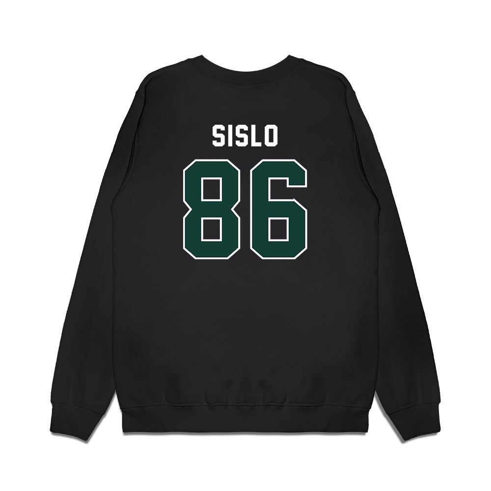 Michigan State - NCAA Football : Blake Sislo - Vintage Helmet Premium Crewneck Sweatshirt-1