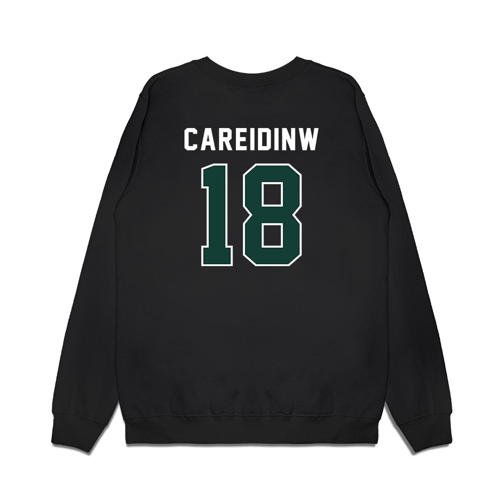 Michigan State - NCAA Football : Charles Careidinw - Vintage Helmet Premium Crewneck Sweatshirt-1