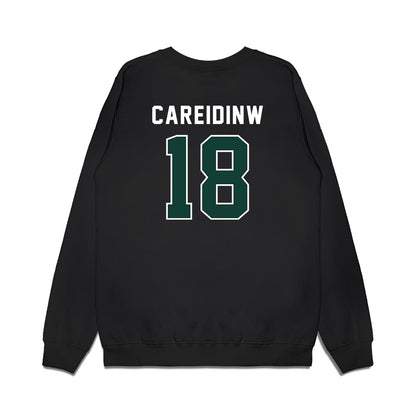 Michigan State - NCAA Football : Charles Careidinw - Vintage Helmet Premium Crewneck Sweatshirt-1