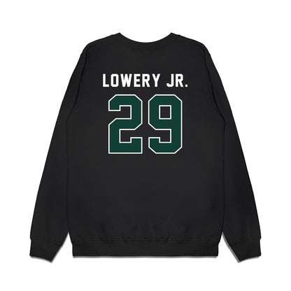 Michigan State - NCAA Football : Marqui Lowery Jr. - Vintage Helmet Premium Crewneck Sweatshirt-1