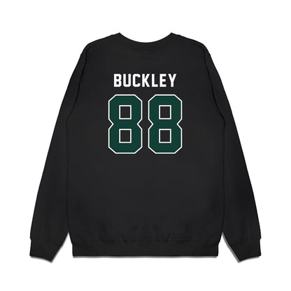 Michigan State - NCAA Football : Ruquan Buckley - Vintage Helmet Premium Crewneck Sweatshirt-1