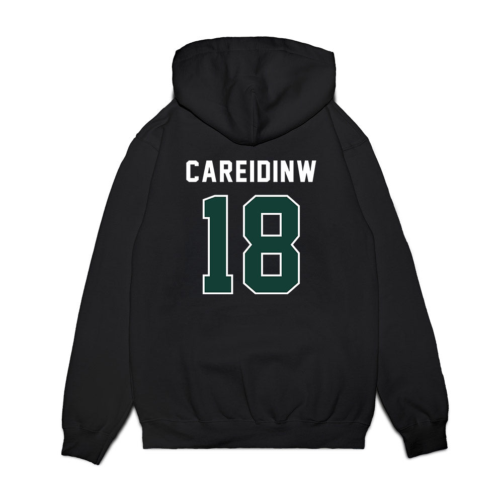 Michigan State - NCAA Football : Charles Careidinw - Vintage Helmet Premium Hooded Sweatshirt-1