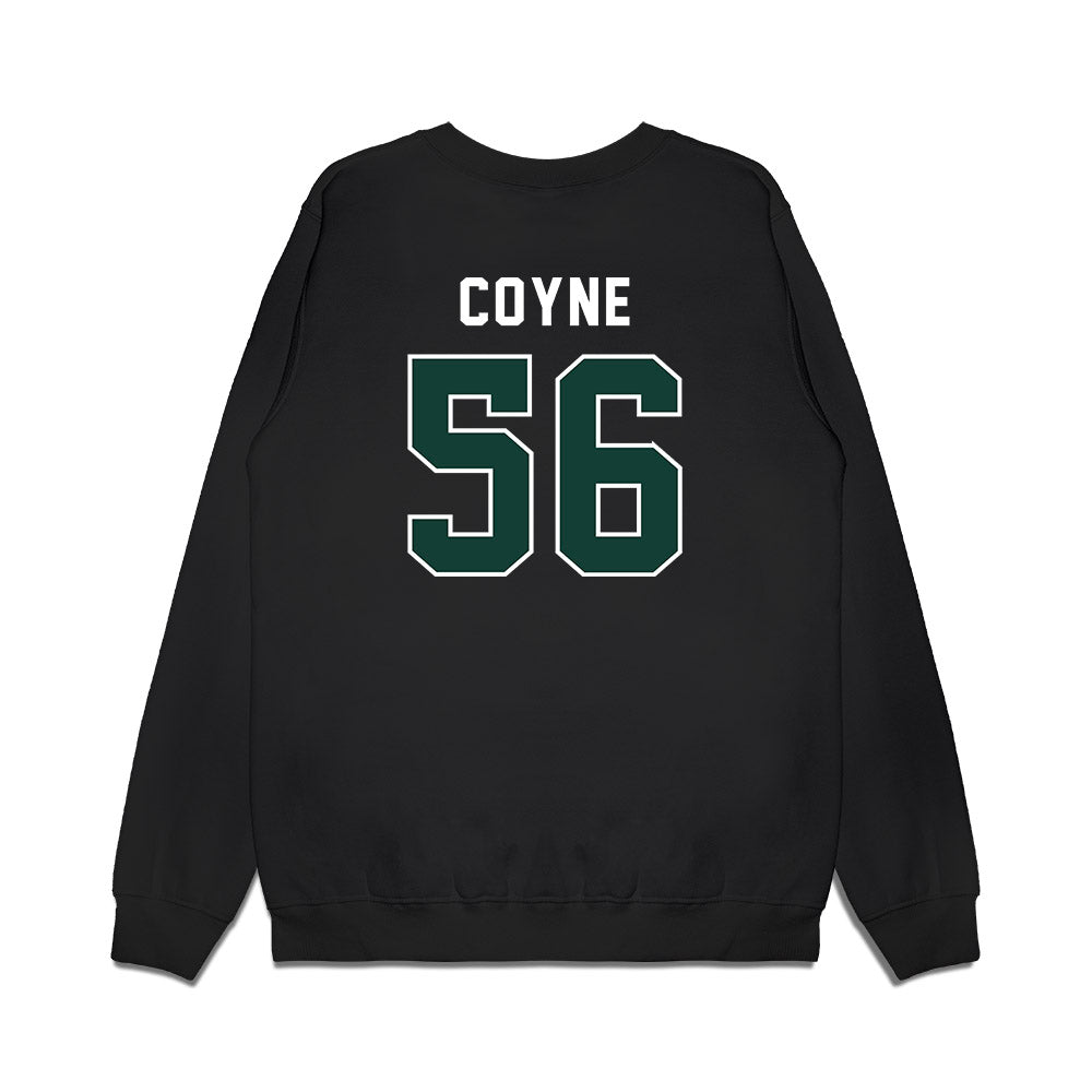 Michigan State - NCAA Football : Jay Coyne - Vintage Helmet Premium Crewneck Sweatshirt-1
