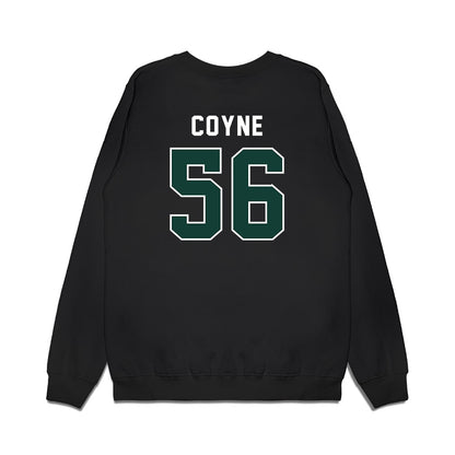Michigan State - NCAA Football : Jay Coyne - Vintage Helmet Premium Crewneck Sweatshirt-1
