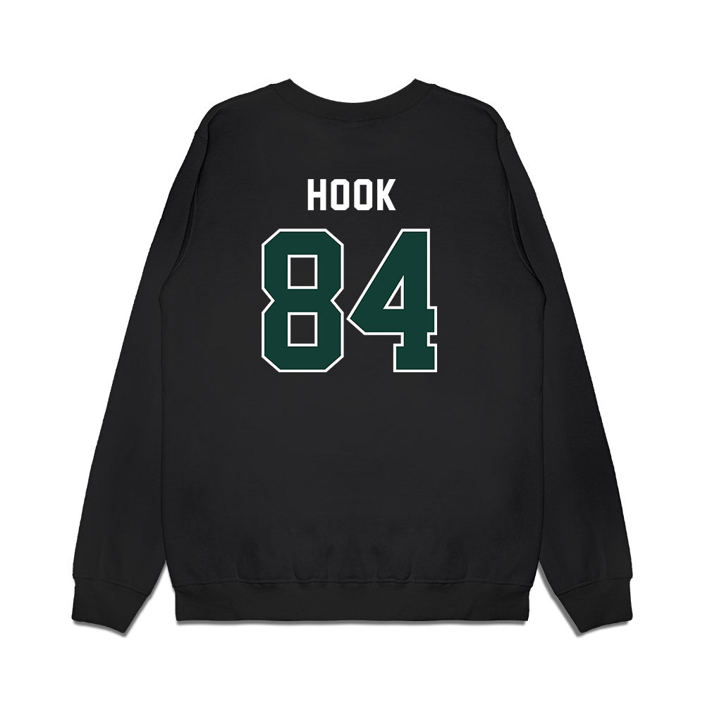 Michigan State - NCAA Football : Wyatt Hook - Vintage Helmet Premium Crewneck Sweatshirt-1