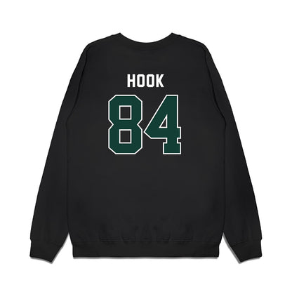 Michigan State - NCAA Football : Wyatt Hook - Vintage Helmet Premium Crewneck Sweatshirt-1