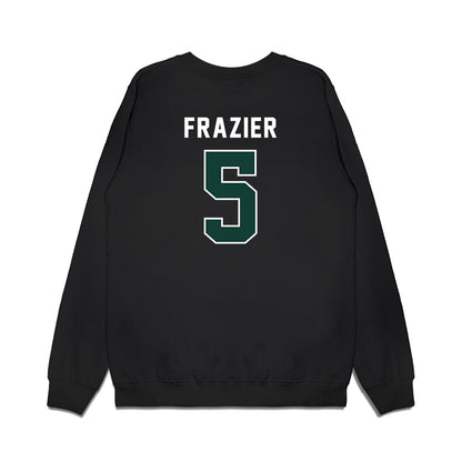 Michigan State - NCAA Football : Makhi Frazier - Vintage Helmet Premium Crewneck Sweatshirt-1