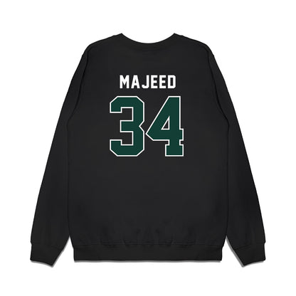 Michigan State - NCAA Football : Khalil Majeed - Vintage Helmet Premium Crewneck Sweatshirt-1