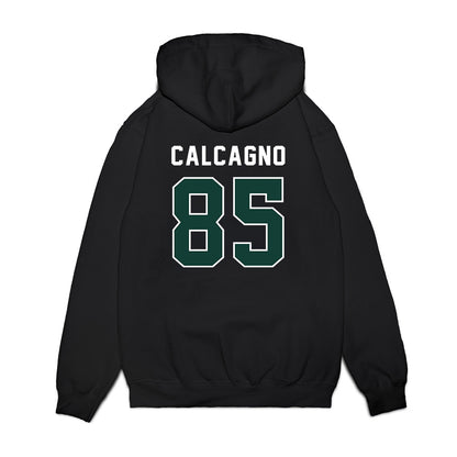 Michigan State - NCAA Football : Grant Calcagno - Vintage Helmet Premium Hooded Sweatshirt-1