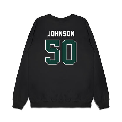 Michigan State - NCAA Football : Antonio Johnson - Vintage Helmet Premium Crewneck Sweatshirt-1