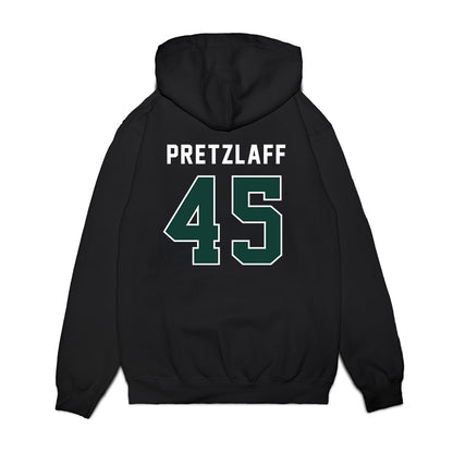 Michigan State - NCAA Football : Brady Pretzlaff - Vintage Helmet Premium Hooded Sweatshirt-1